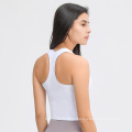 Essentials Racer Back Tops Оптовые Y -форму обратной формы женского спортивного спорт -жилет